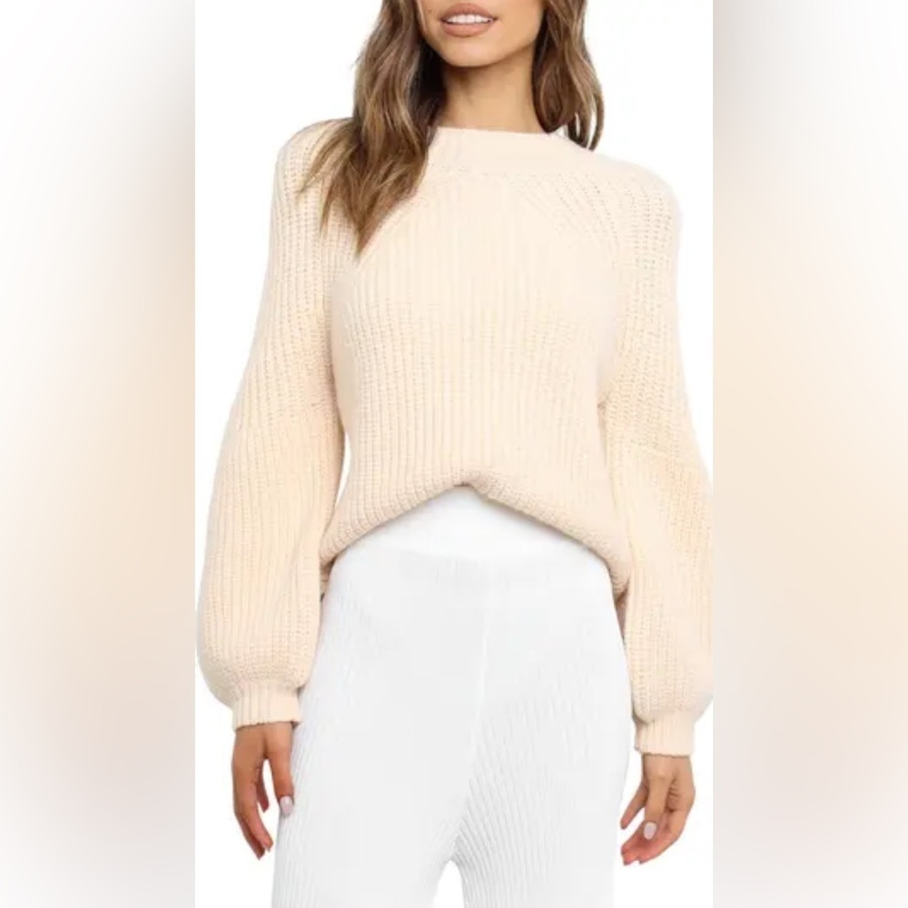 Petal & Pup London Blouson Sleeve Sweater |Nordstrom|